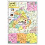 Punjab Political Map Chart